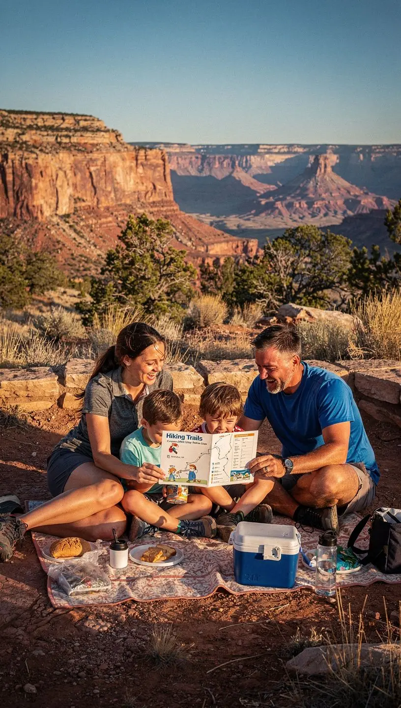 Znak drogowy wskazujący kierunek do znanej atrakcji turystycznej w górach.